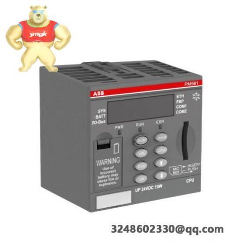 ABB PM591-ETH D5 Programmable Logic Controller Ethernet Module