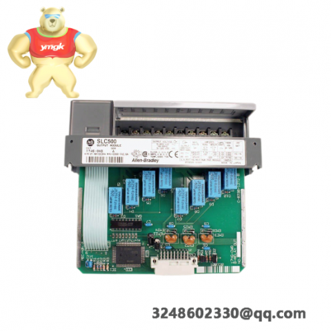 Allen-Bradley 1746-OW8 Digital Contact Output Module for SLC 500 Controllers