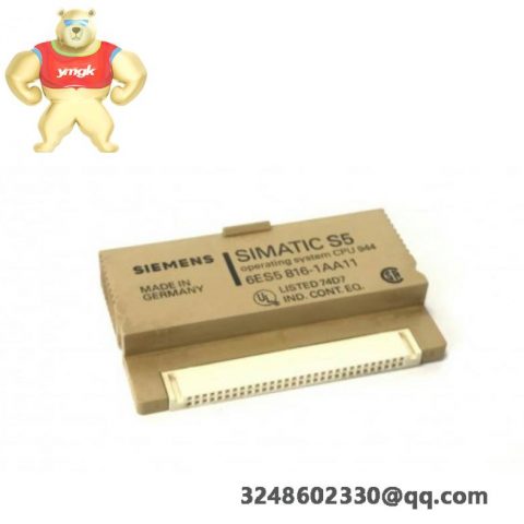 SIEMENS 6ES5816-1AA11 Advanced Control Module, S5 Series, SIMATIC Platform