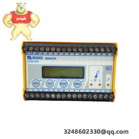 BENDER IRDH275-435 Ground Fault Relay Module