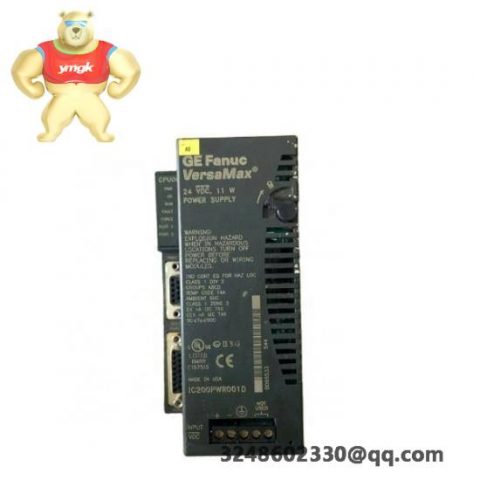 GE IC200PWR001D Power Supply Module for Industrial Automation