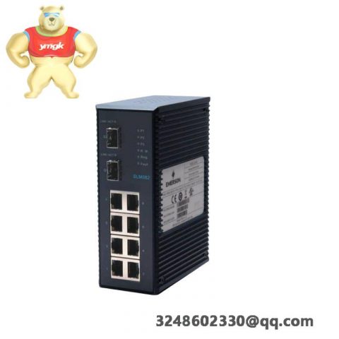 GE IC086SLN080 Ethernet Switches for Industrial Control, Up to 8 Ports, Robust Networking Solution
