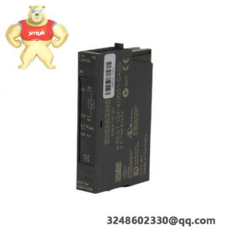 Siemens 6ES7134-4FB51-0AB0 Analog Input Module: 2AI High Speed