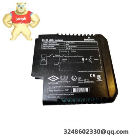 Emerson ELE601H04 Control Module for Industrial Automation