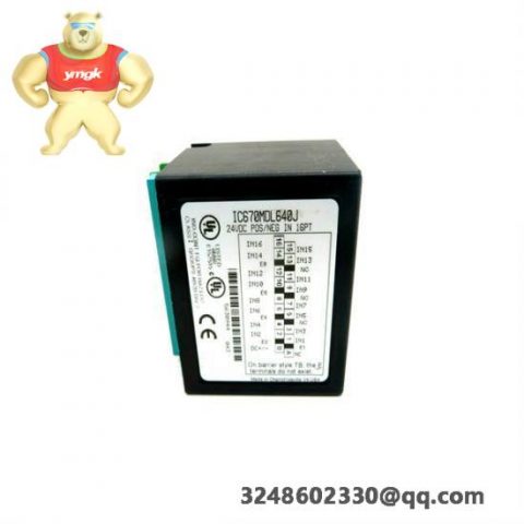 GE IC670MDL640: 16-Channel Discrete Output Module for Industrial Automation