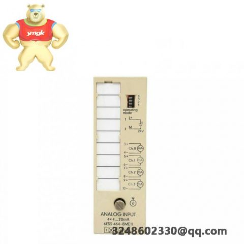 Siemens 6ES5464-8ME11 Analog Input Module for Switch Control
